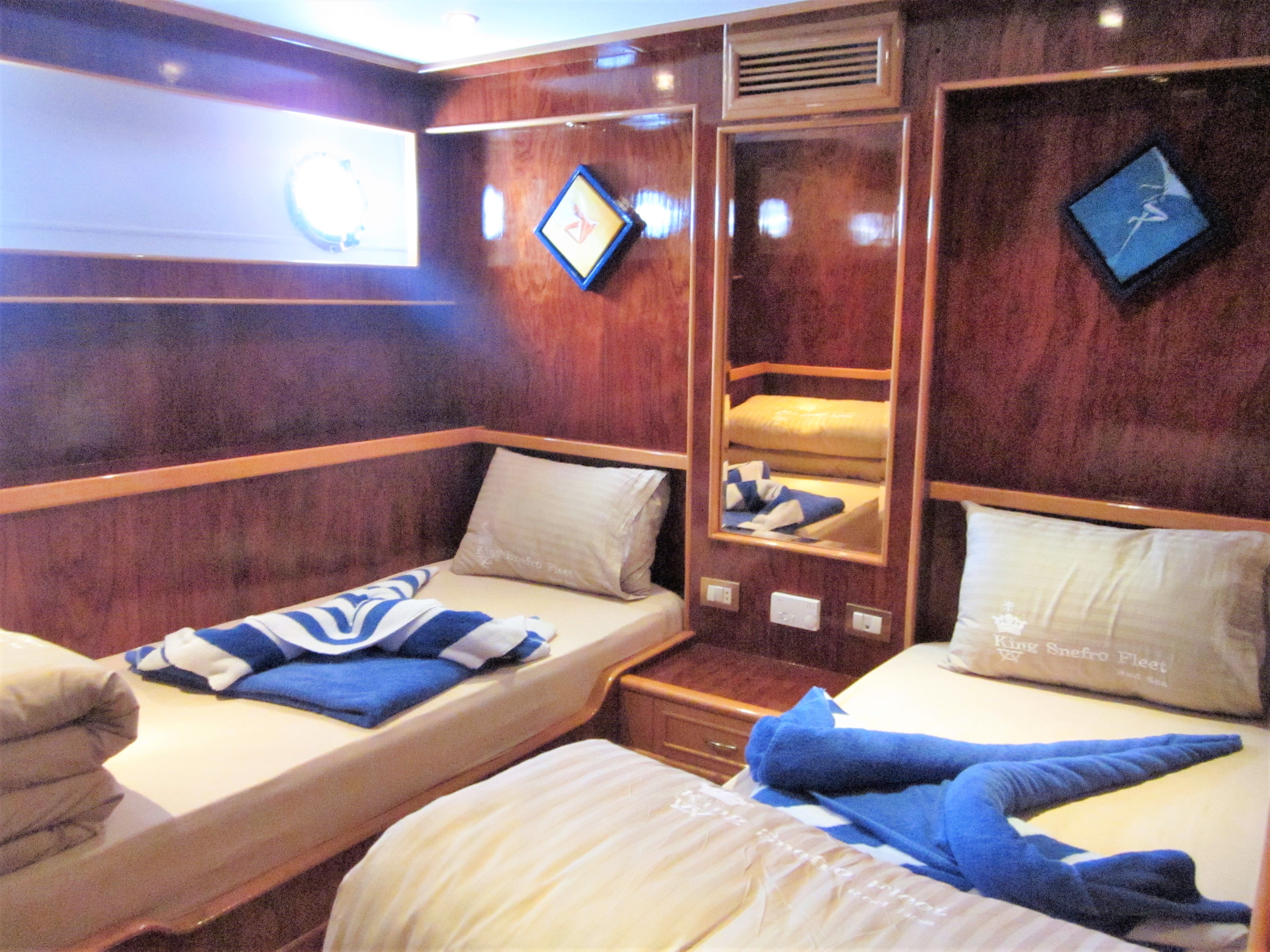 Twin Berth Cabin - Lower Deck